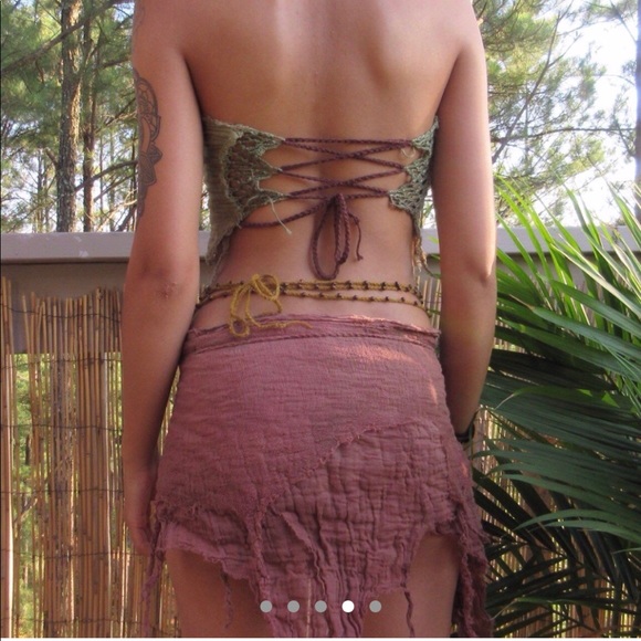 Handmade Wrap Skirt - Picture 3 of 4